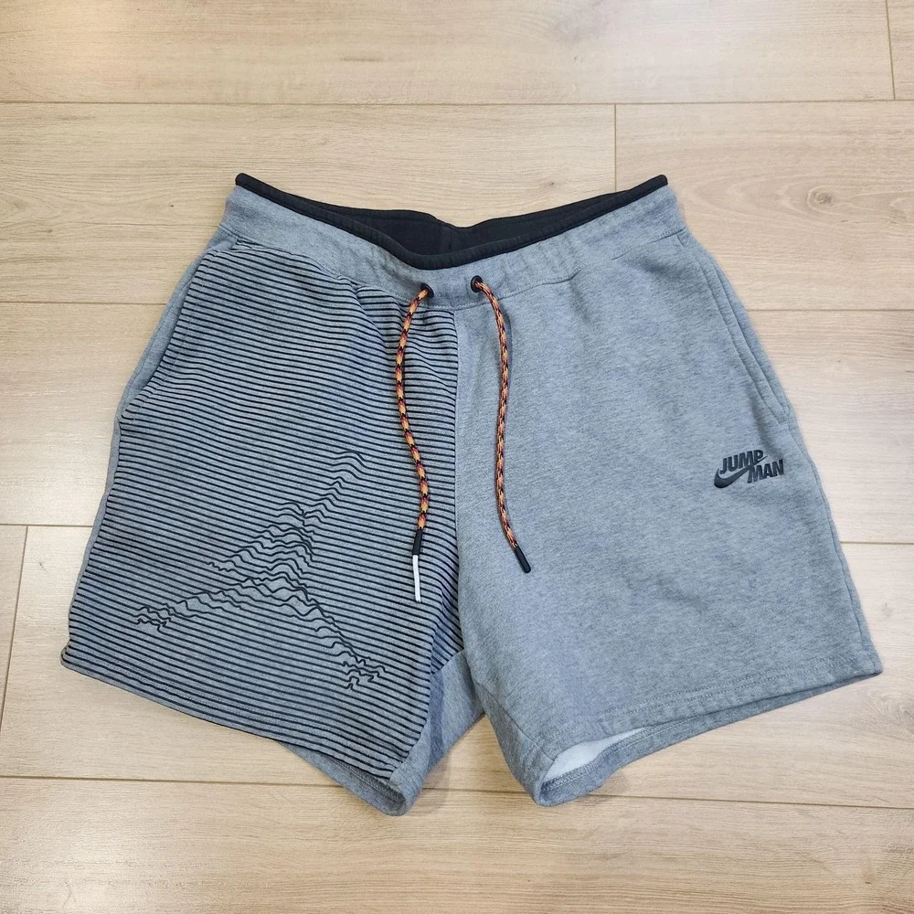 Jordan Shorts Mens Medium Gray 6